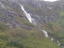 Waterfalls: The wind was so strong it was blowing the falls back up the mountain.